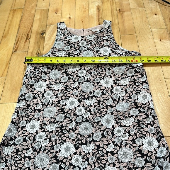 Lila Rose Floral Doible Layer Sheer Dress - Picture 9 of 9